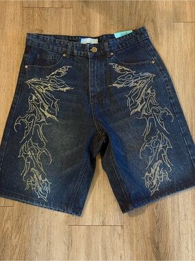 Riot Empire Bermuda Jorts Size 31